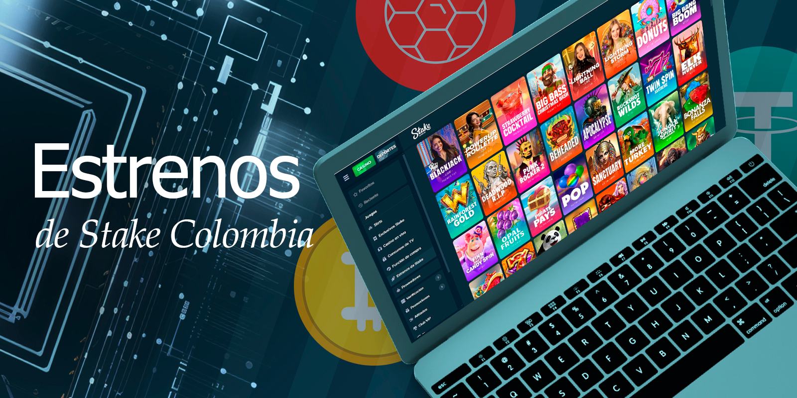 Estrenos de Stake para jugadores colombianos