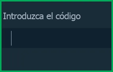 Introduzca el código