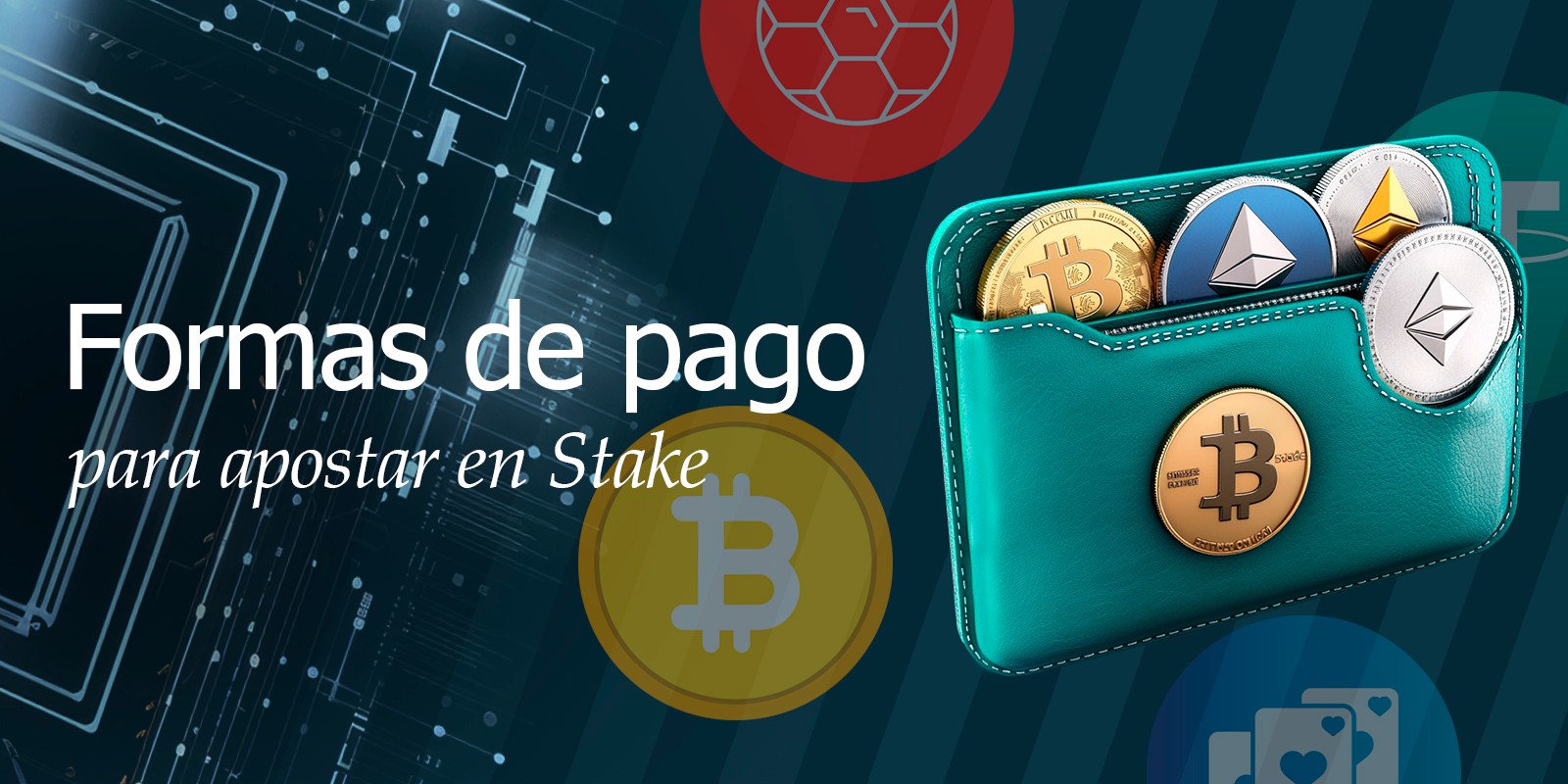 Formas de pago de apuestas en Stake Colombia