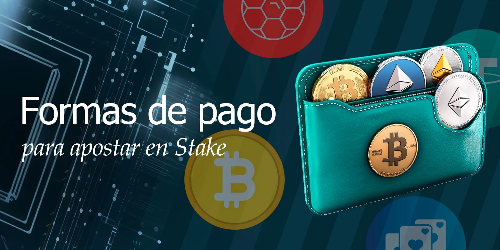 Formas de pago de apuestas en Stake Colombia